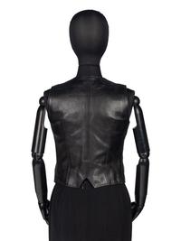 Celine Leather Vest, 1970s