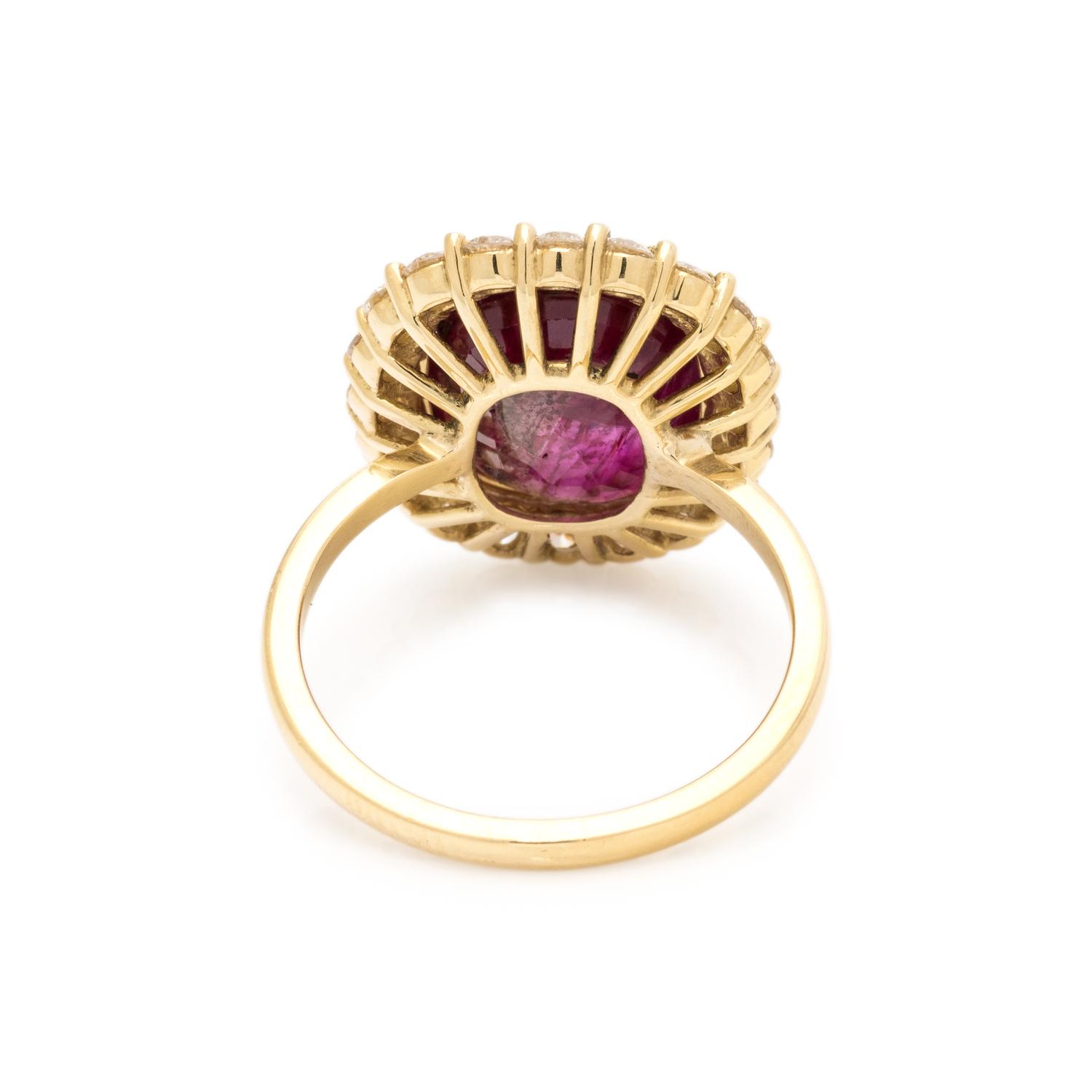 RUBY AND DIAMOND RING