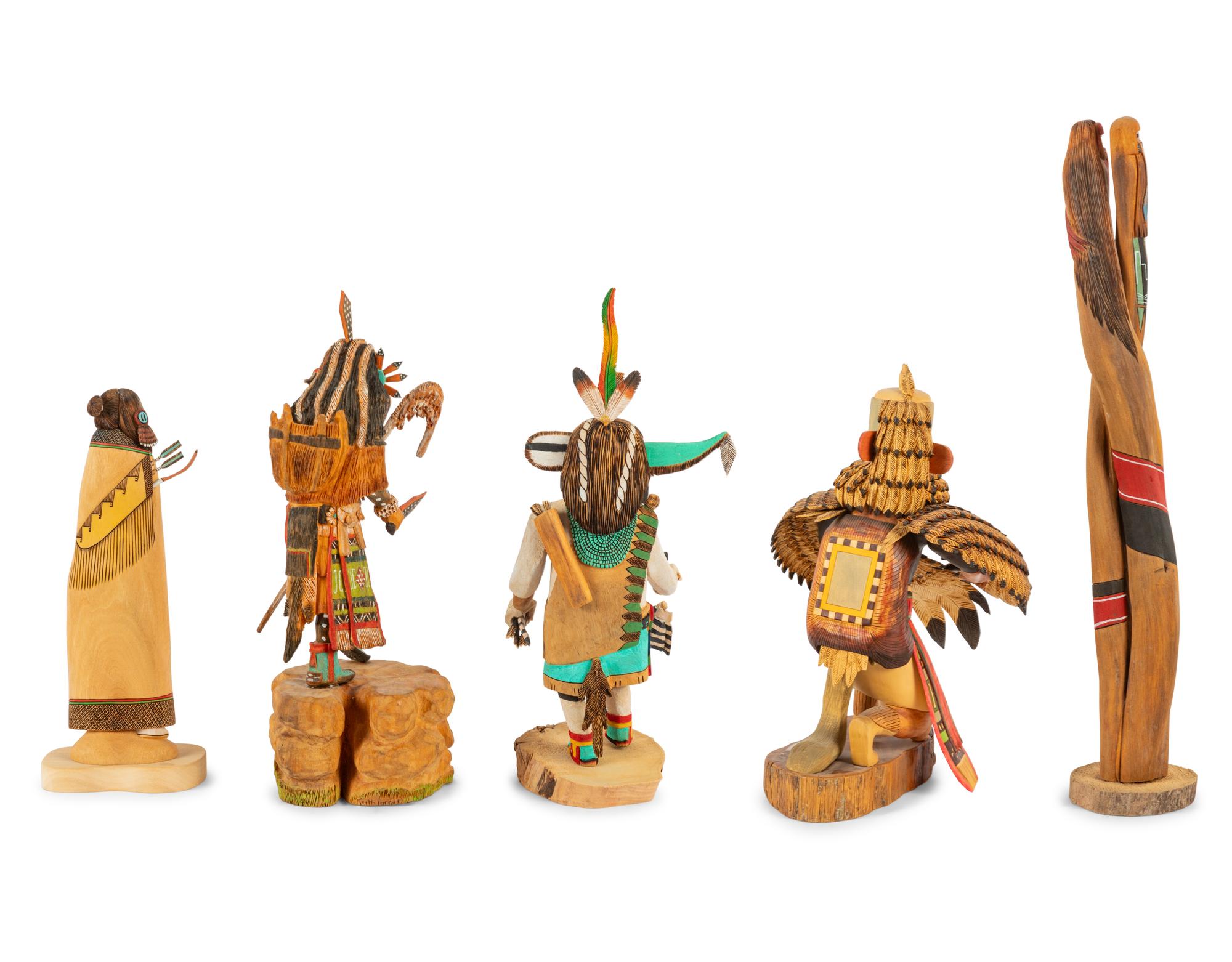 Collection of Hopi Katsinas