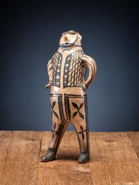 Cochiti Pottery Figure, Gentleman