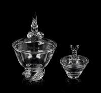 Two Steuben Glass Articles