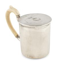 A Russian Silver Covered Mug