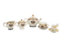 A Continental Porcelain Tea Set — LATE 20TH CENTURY