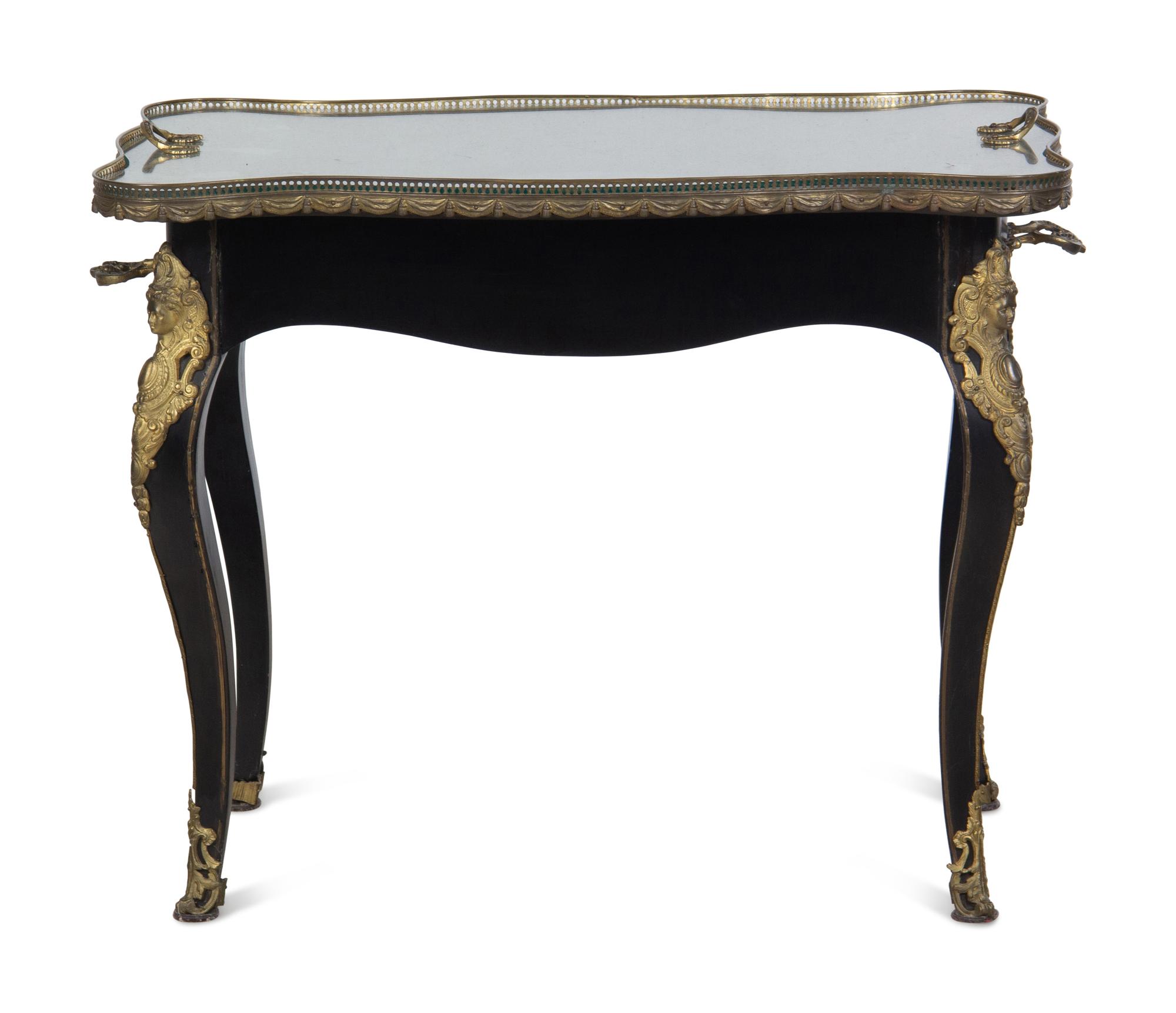 A Napoleon III Style Boulle Marquetry End Table