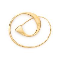 GEORG JENSEN, HANS HANSEN, YELLOW GOLD BROOCH
