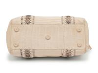 Nancy Gonzalez Cream Alligator and Snakeskin Bag, 2000s