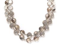An Antique Sterling Silver and Rock Crystal "Pools of Light" Necklace,