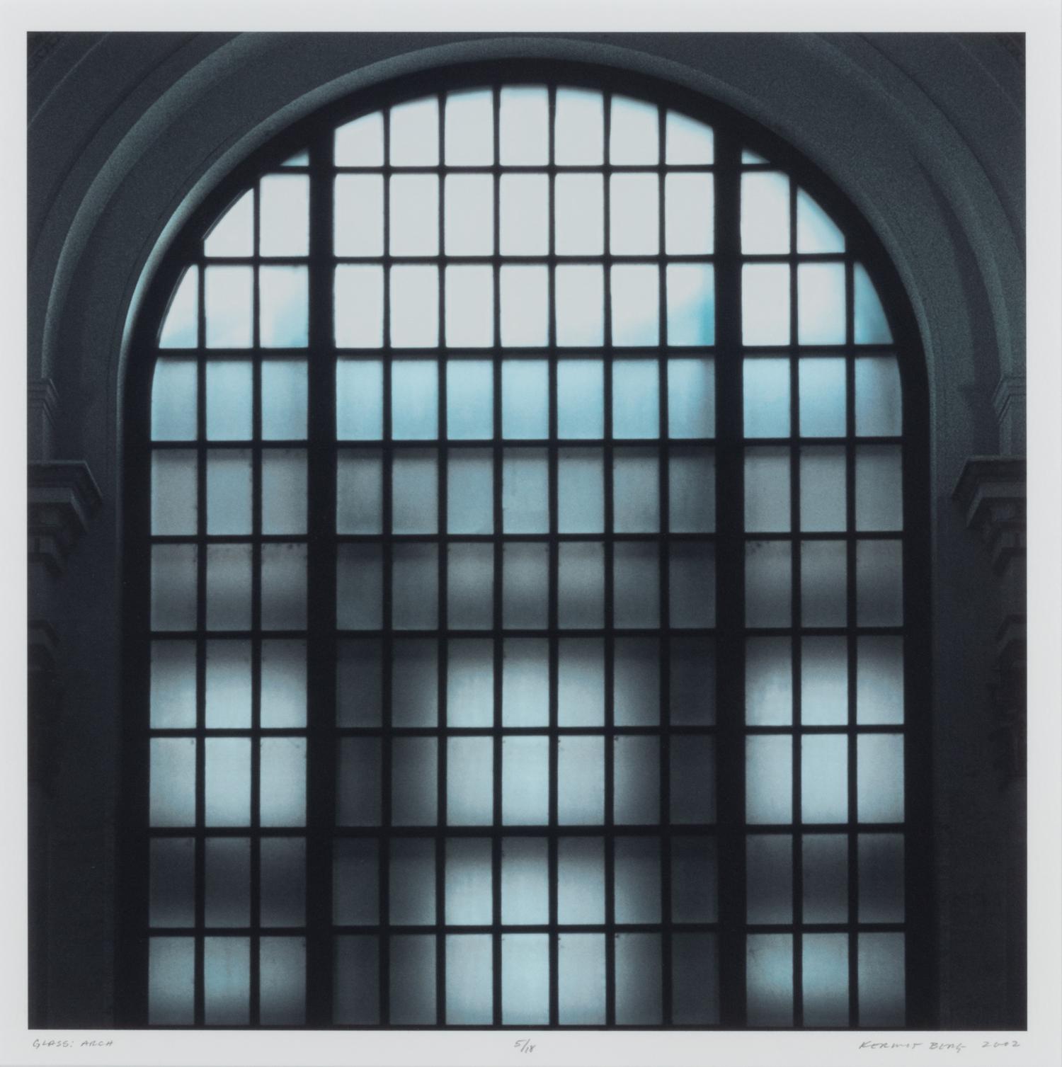 Glass: Yellow Lamps , Glass: Arch , Zodiac: Glass , Glass: Balcony and Glass Clock (A group of five works)