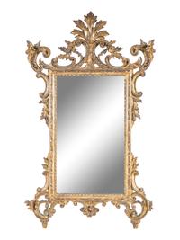 An Italian Rococo Giltwood Mirror — CIRCA 1770