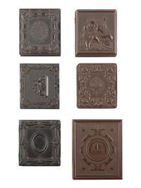 [EARLY PHOTOGRAPHY]. 34 assorted images housed in mostly Union cases.