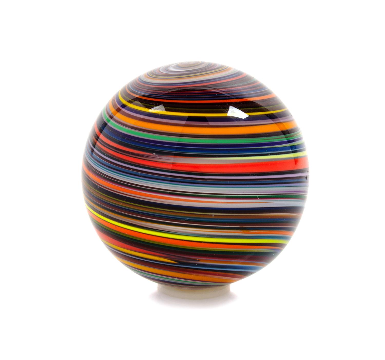 Mark Matthews, (American, b. 1948), Large Art Glass Marble