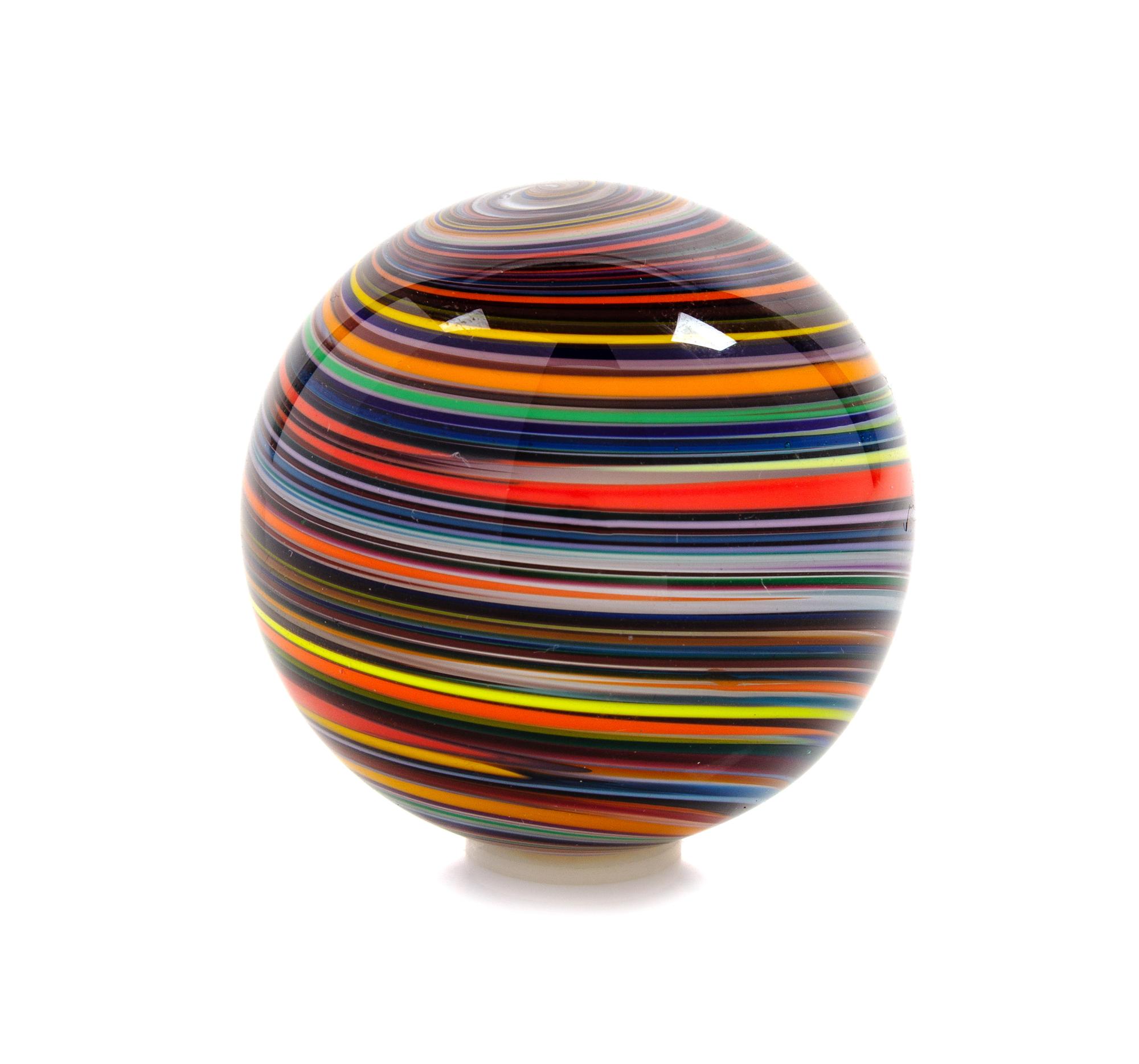Mark Matthews, (American, b. 1948), Large Art Glass Marble