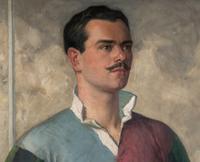 The Harlequin Cricket Player , c. 1935-36