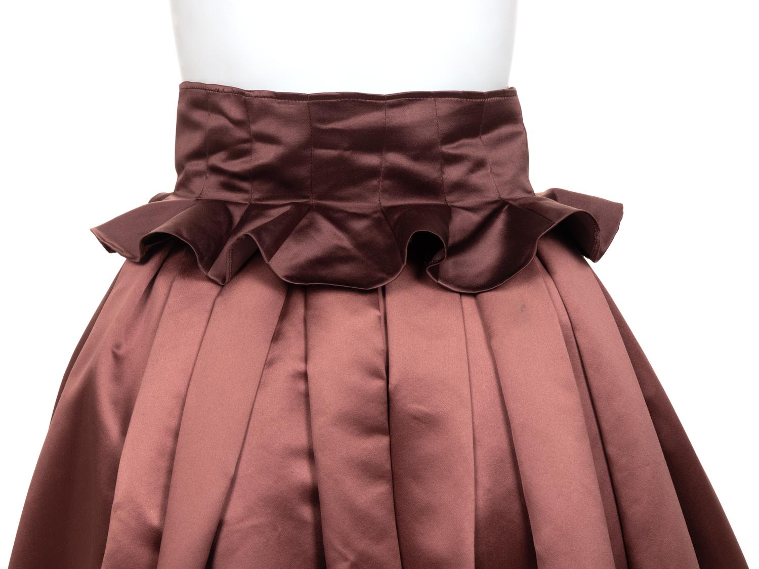 Madame Grès Haute Couture Two-Piece Ensemble and One Grès Paris Silk Satin Skirt, 1950-70s