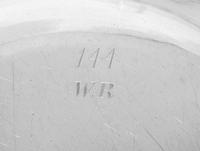 A Set of Ten George III Silver Dinner Plates