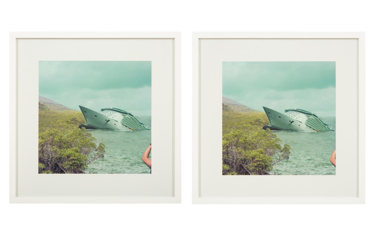 Sinking Left and Right (diptych), 2007