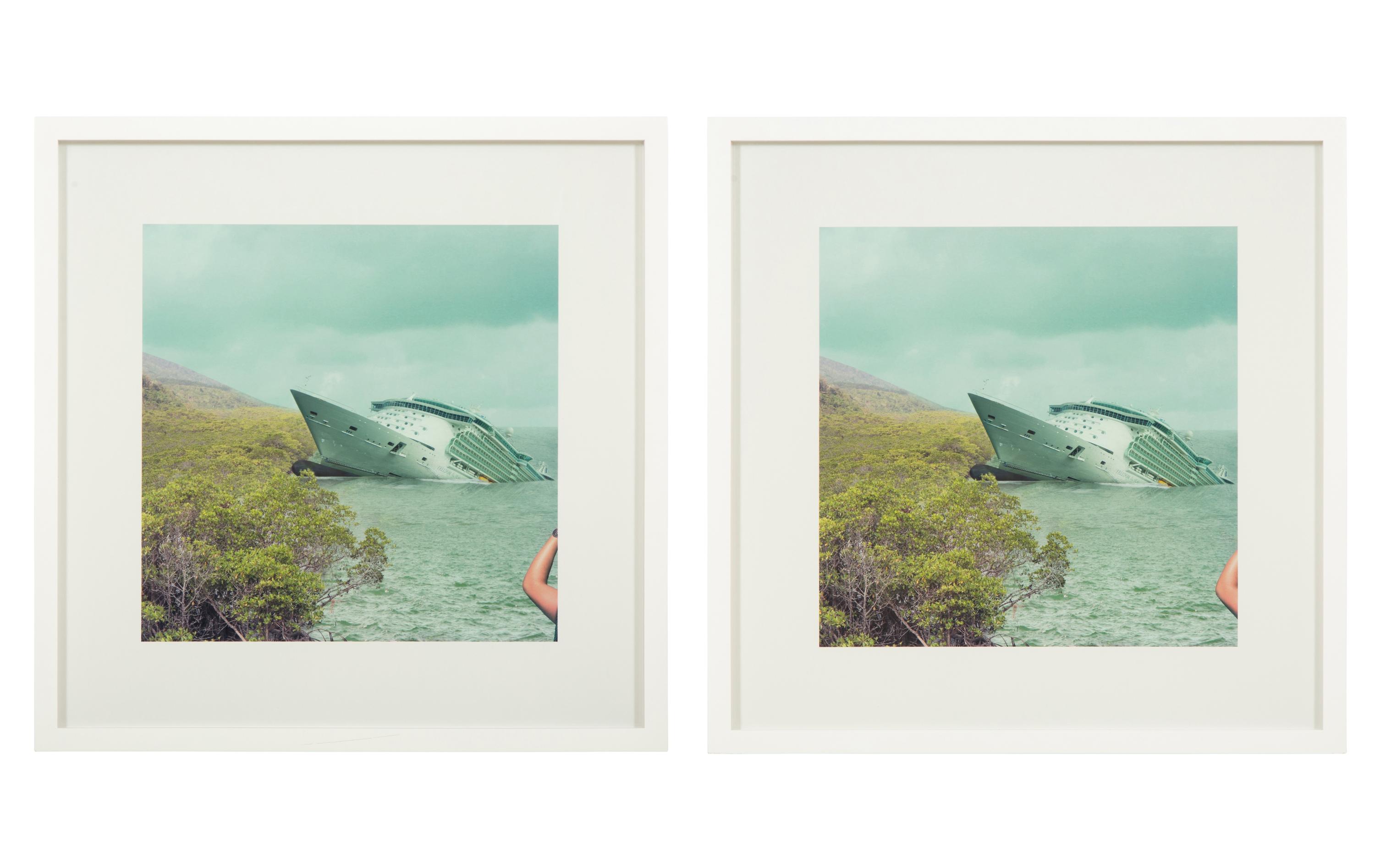 Sinking Left and Right (diptych), 2007