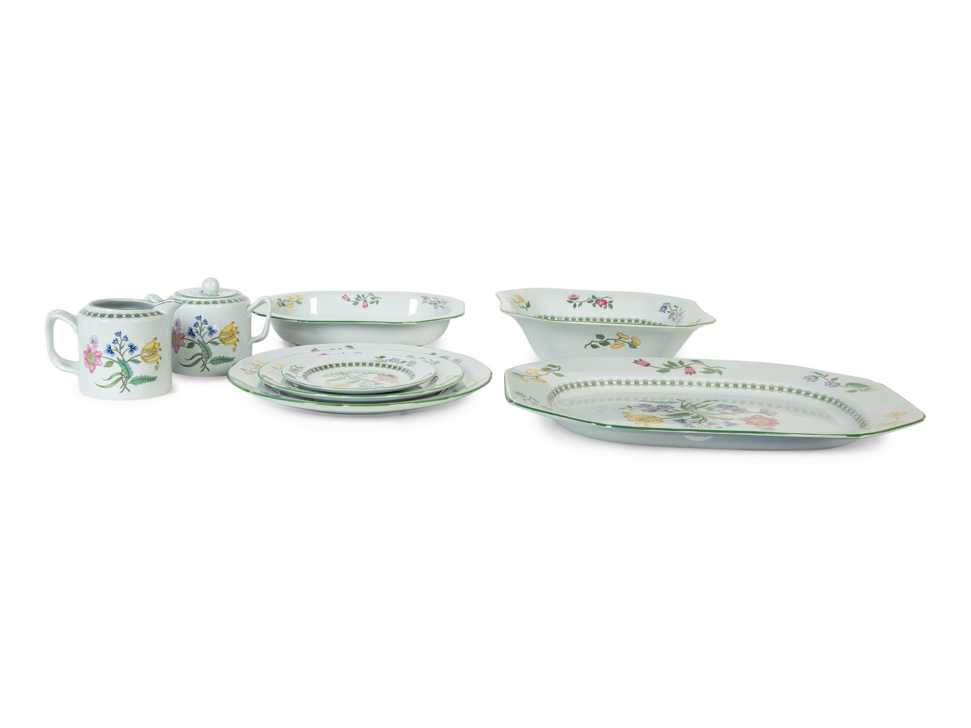 A Spode Porcelain Dinner Service