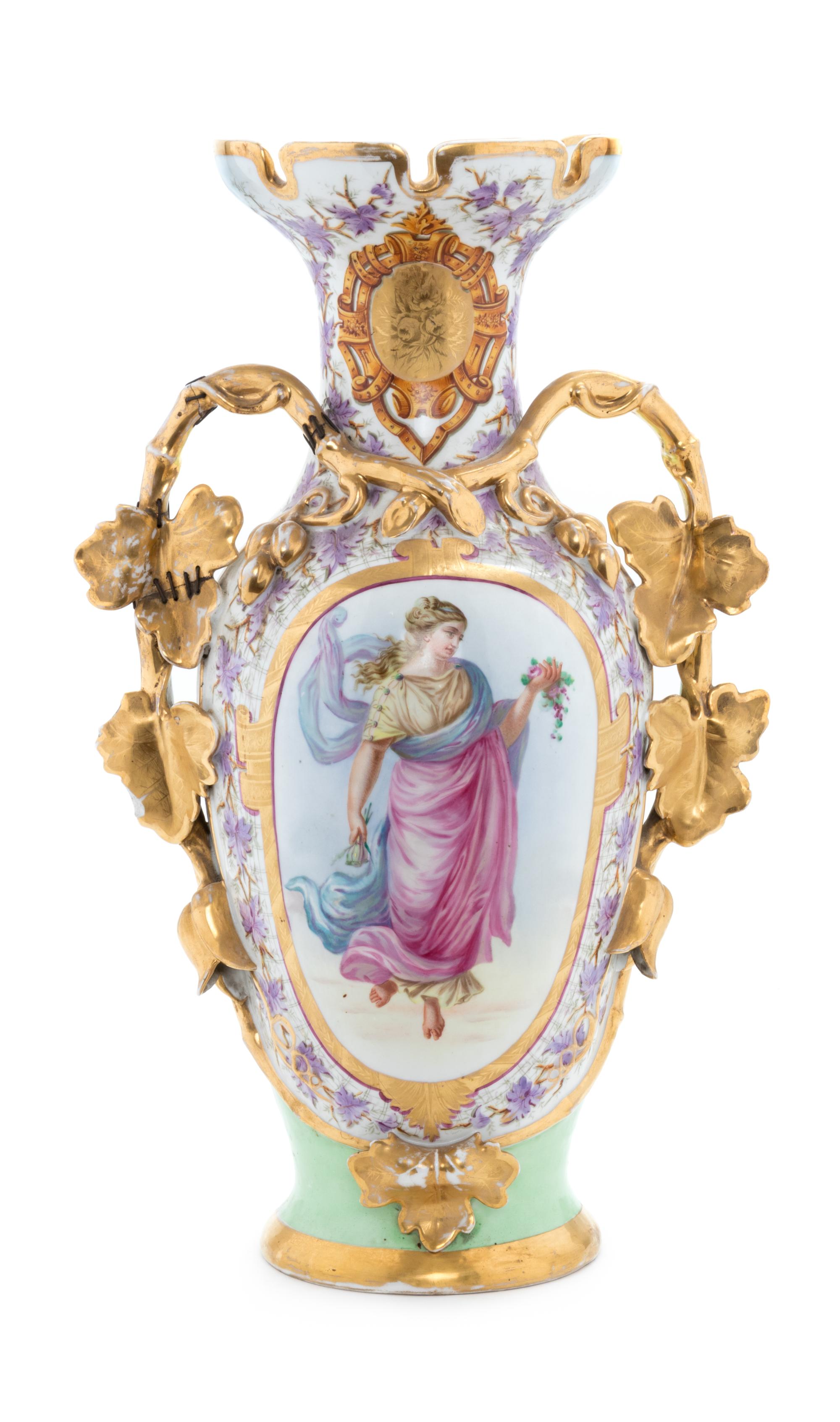 A Paris Porcelain Vase