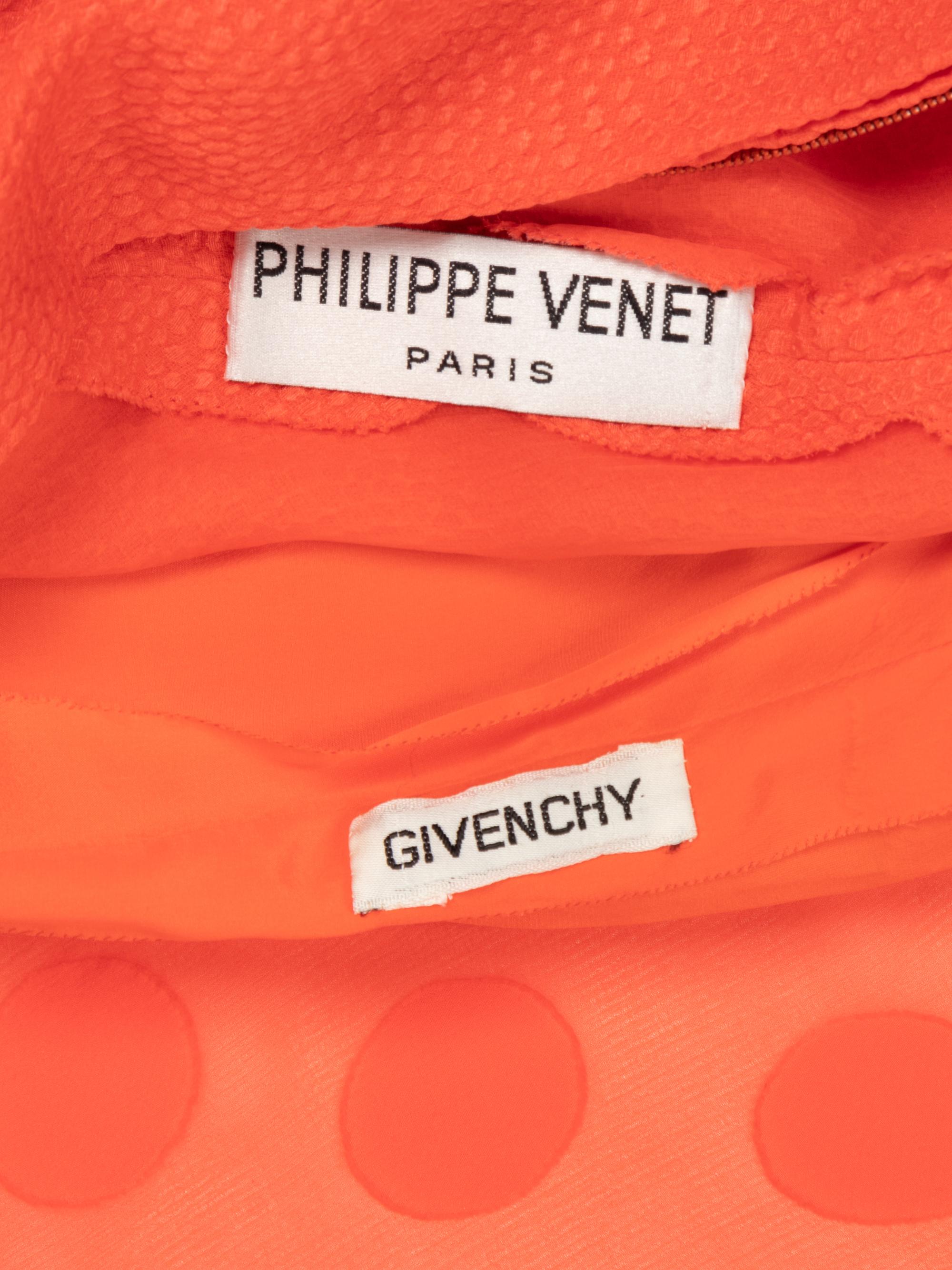 Two Designer Caftan Ensembles: One Givenchy Haute Couture Four-Piece Ensemble, One Philippe Venet Caftan with Scarf, 1970s