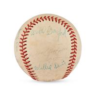 A 1973 Los Angeles Dodgers Team Signed Autograph Baseball
