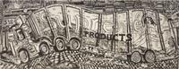 Red Grooms, (American, b. 1937), Truck, 1980