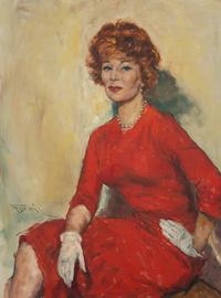 Portrait of Magda, Zsa Zsa Gabor's Sister