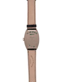 FRANCK MULLER, 18K WHITE GOLD TRIPLE-TIME 'CINTRÉE CURVEX MASTER BANKER HAVANA' WATCH