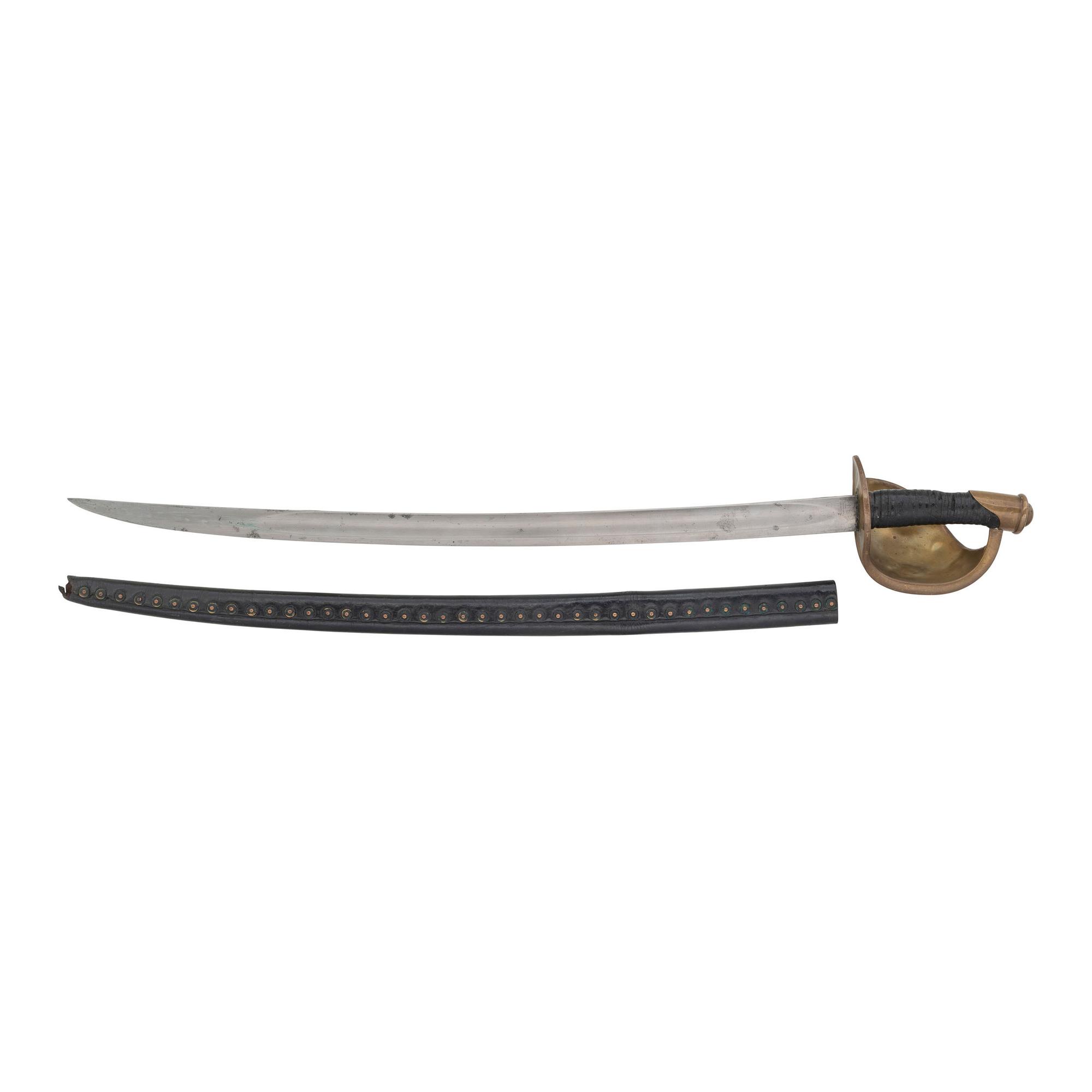 US Model 1860 Naval Cutlass by Ames with Scabbard