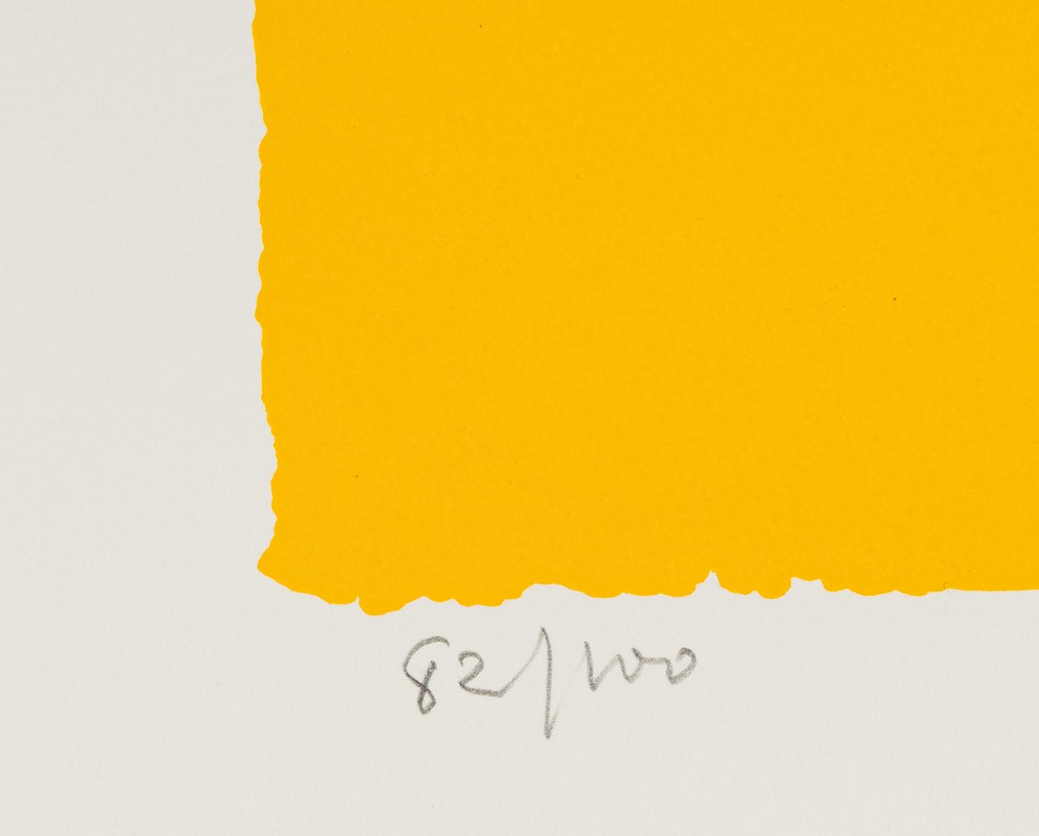 Blues Dovetailed in Yellow , 1970
