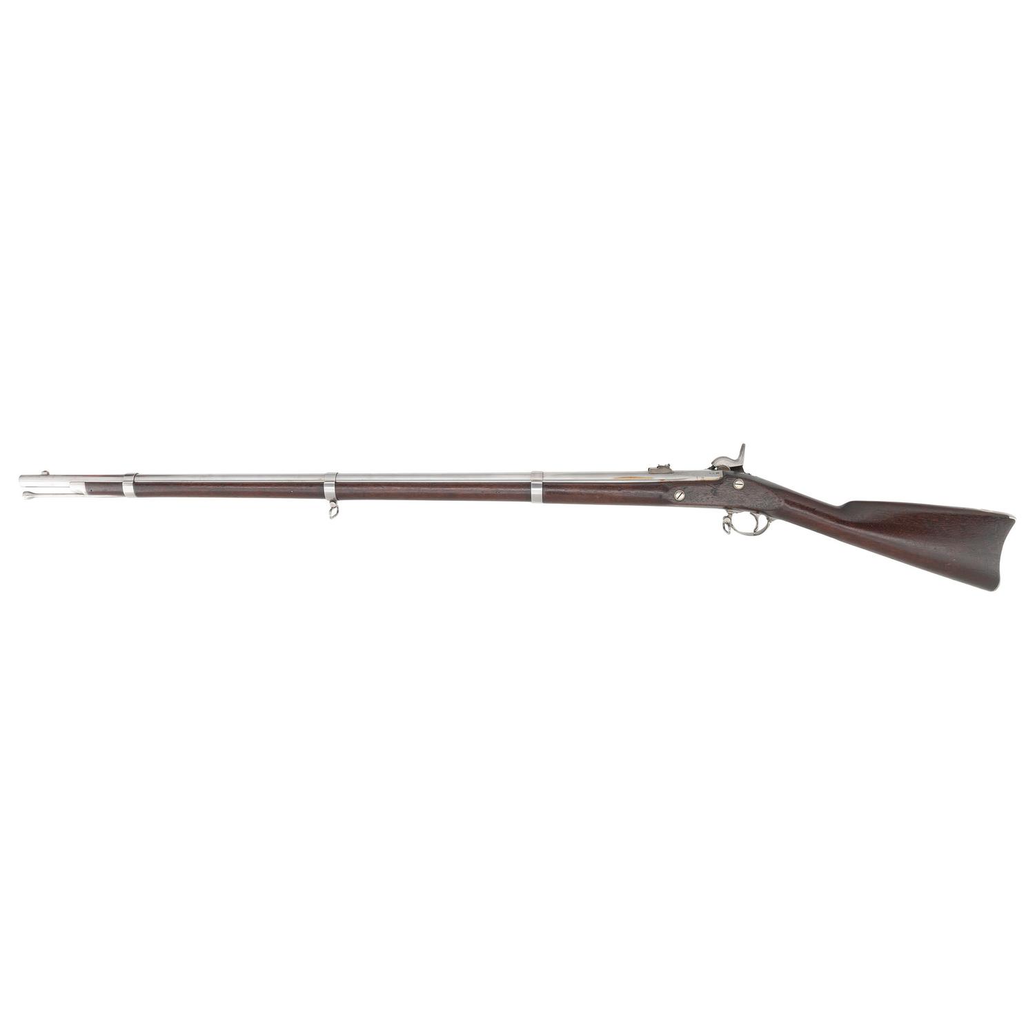 US Springfield Model 1855 Rifle Musket with Patchbox - Dated 1860