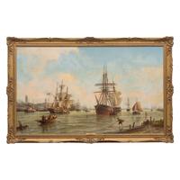 Pieter Christian Dommersen (Dutch, 1842-1928) — Rotterdam , 1884