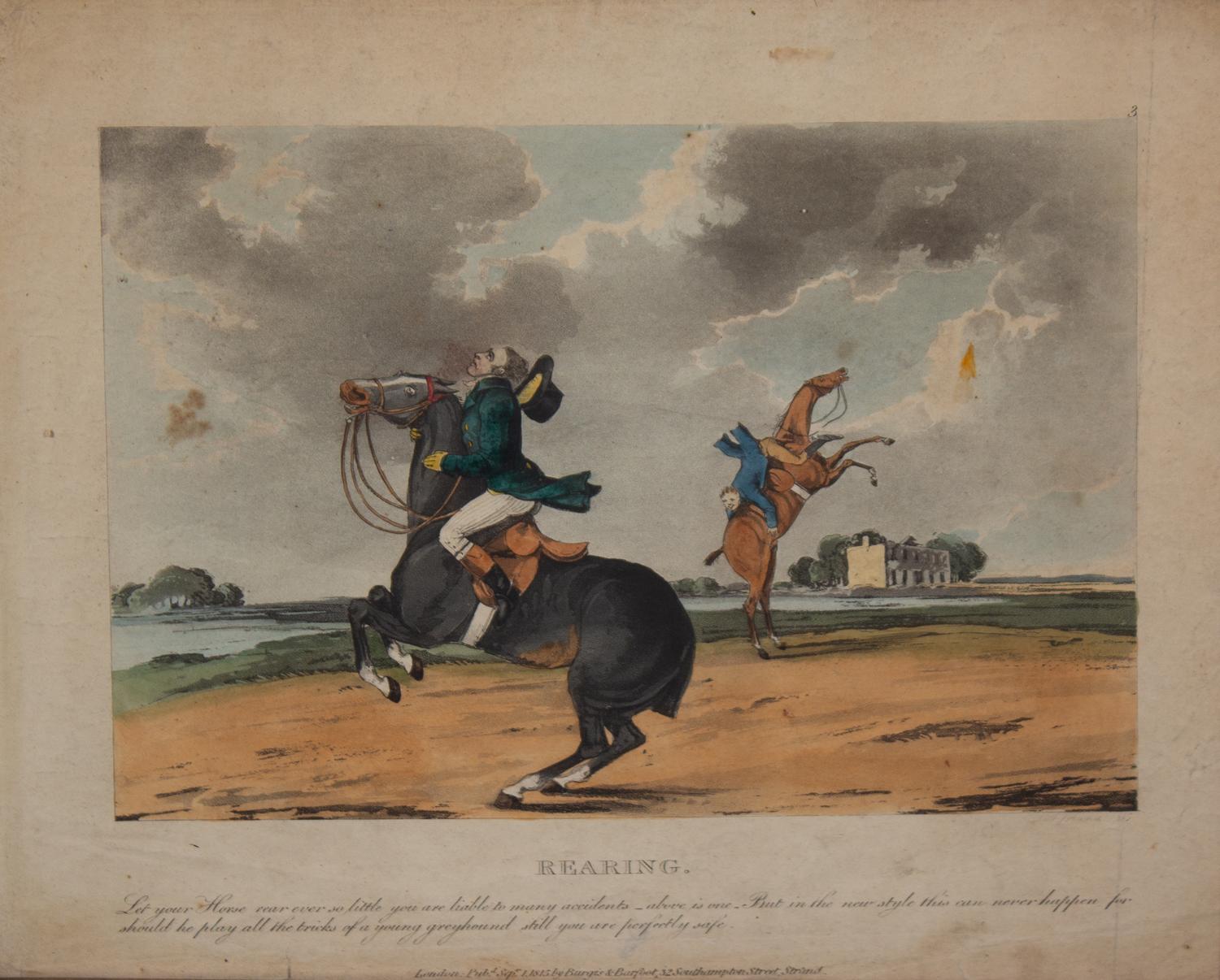 Six English Equestrian Prints