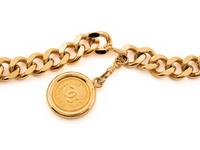 Chanel Engraved Plate and Chain Belt, Spring 1994