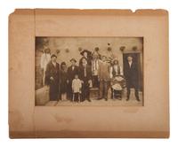 [EARLY PHOTOGRAPHY]. A group of 4 photographs with Native American subject matter, comprising: