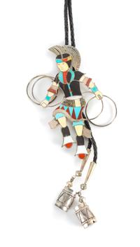 Edward A. Beyuka Height 5 1/4 x width 3 1/4 inches — (Zuni, 1921-2002)