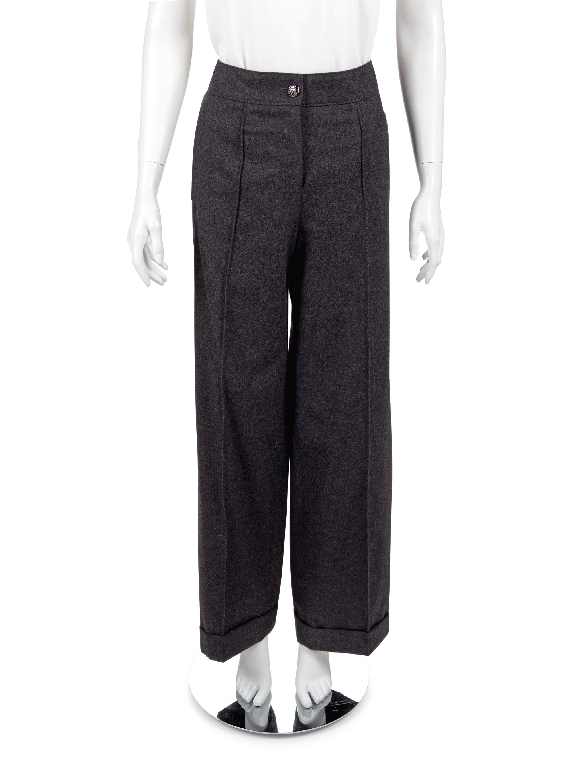 Chanel Wool Trousers, 1990-2000s