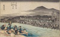 Utagawa Hiroshige (Japanese, 1797-1858) Five Woodblock Prints