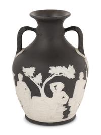 A Wedgwood Jasperware Model of the Portland Vase