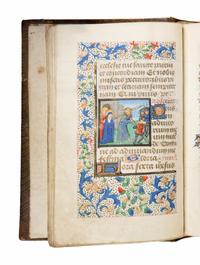 FOLLOWER OF LOYSET LIÉDET (active 1448–1478) and THE MASTER OF EDWARD IV (active 1470–1490) with FOLLOWER OF WILLEM VRELANT (active 1454–1481) Book of Hours, in Latin, illuminated manuscript on parchment [Southern Netherlands, Bruges, c. 1480]