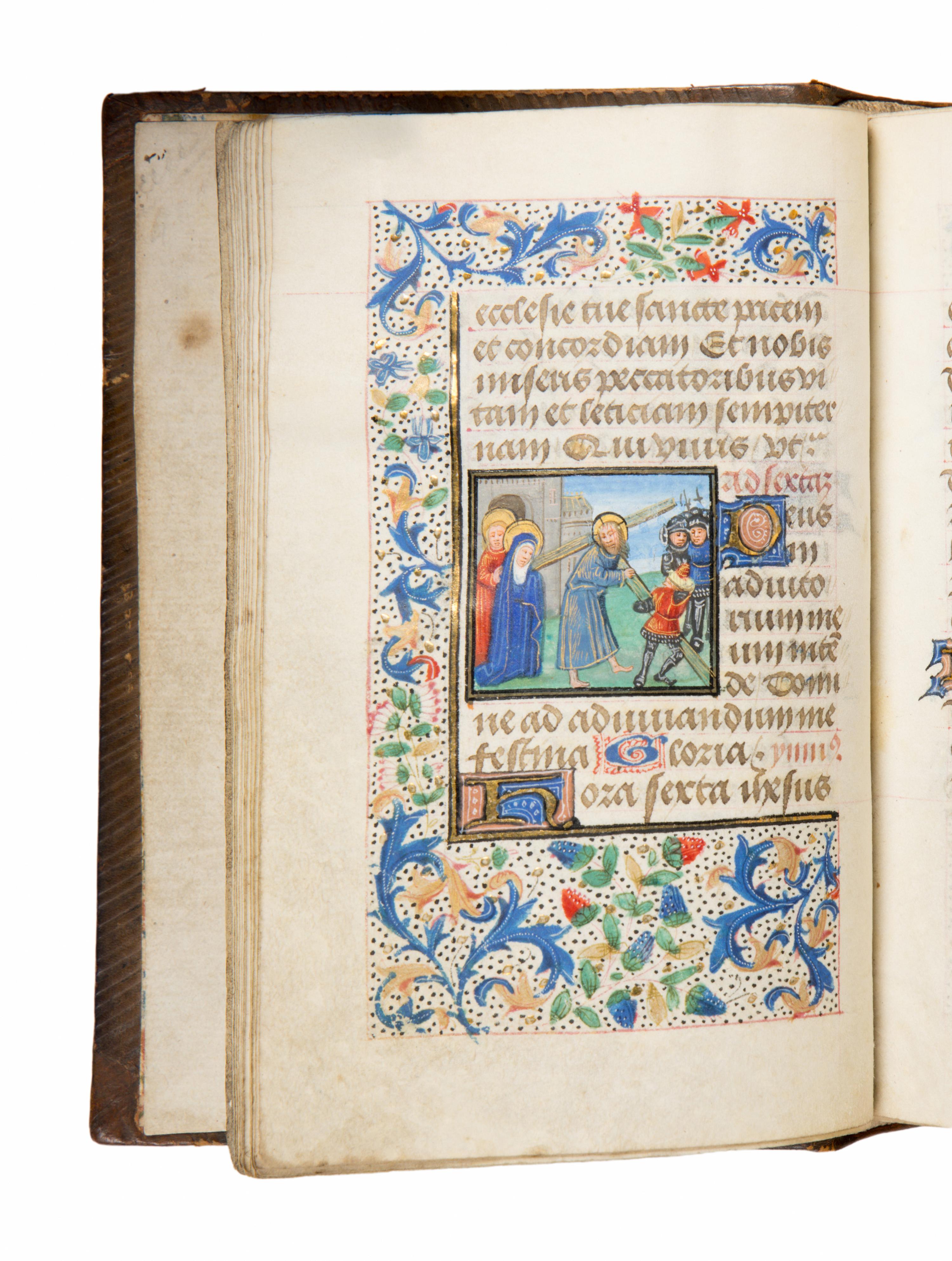 FOLLOWER OF LOYSET LIÉDET (active 1448–1478) and THE MASTER OF EDWARD IV (active 1470–1490) with FOLLOWER OF WILLEM VRELANT (active 1454–1481) Book of Hours, in Latin, illuminated manuscript on parchment [Southern Netherlands, Bruges, c. 1480]