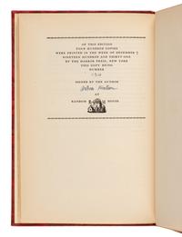 FAULKNER, William (1897-1962). Idyll in the Desert . New York: Random House, 1931.