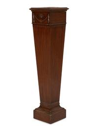 A Regency Style Mahogany Pedestal
