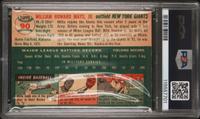 A 1954 Topps Willie Mays Baseball Card No. 90 (PSA 4 VG-EX) from The Collection of David Eisenhower