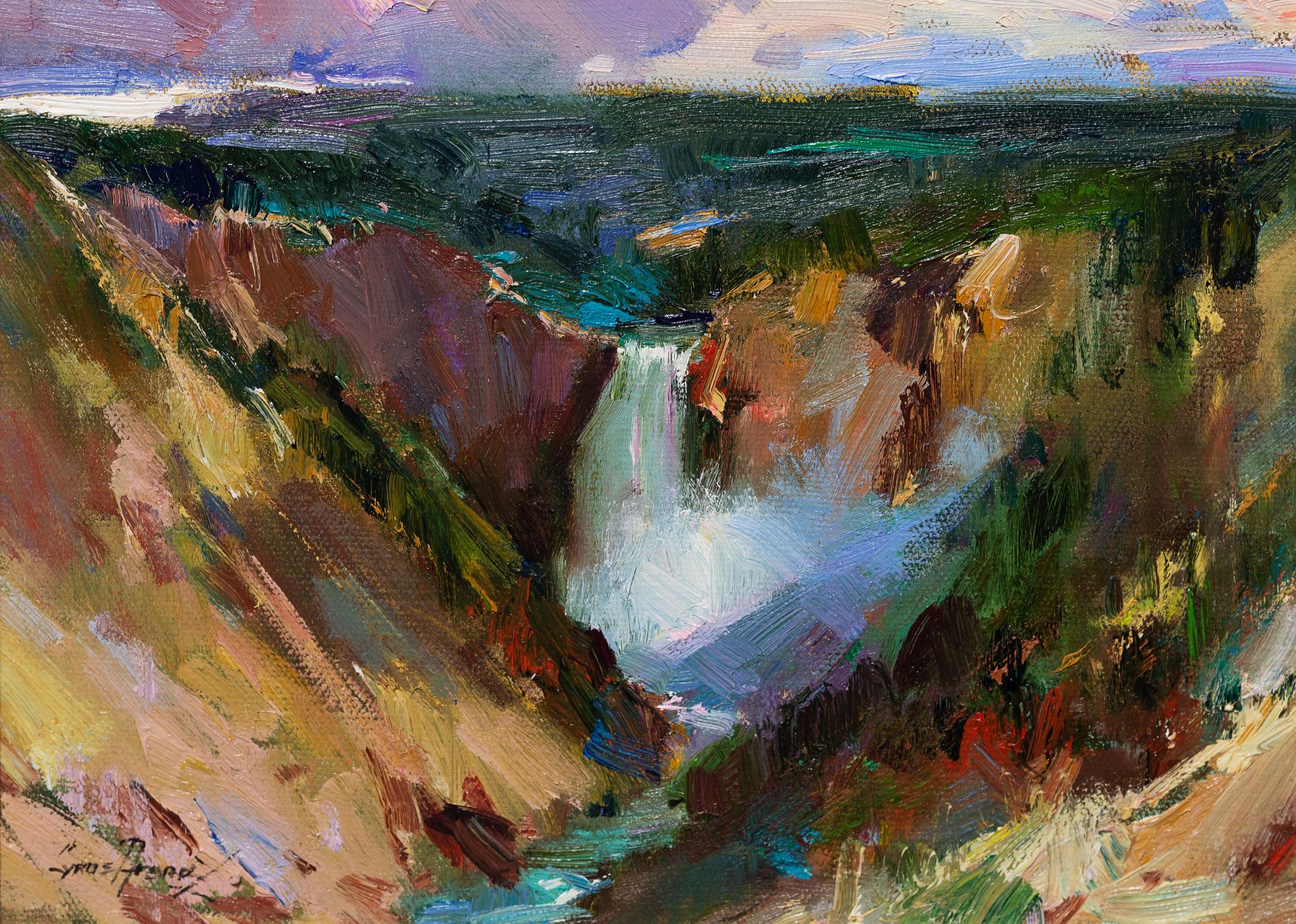 Cyrus Afsary 9 x 12 inches — (American, b. 1940)