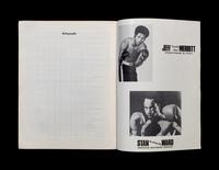 A George Foreman vs. Scott LeDoux On Site Boxing Program and Ticket Stub