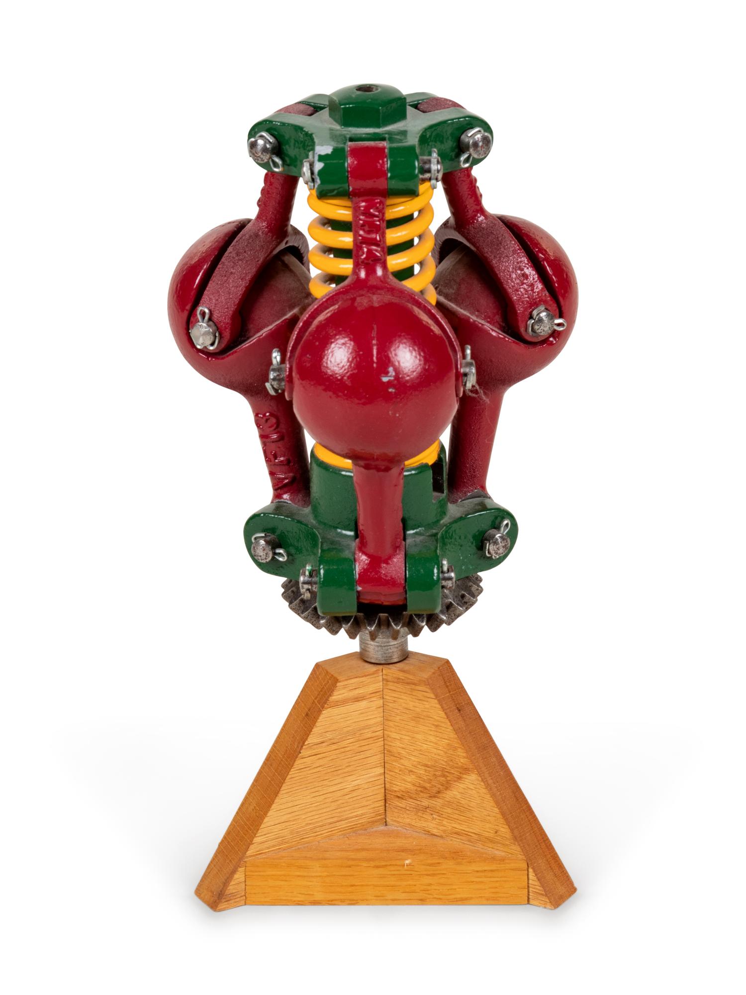 A Painted Metal Tractor Steam Engine Governor
