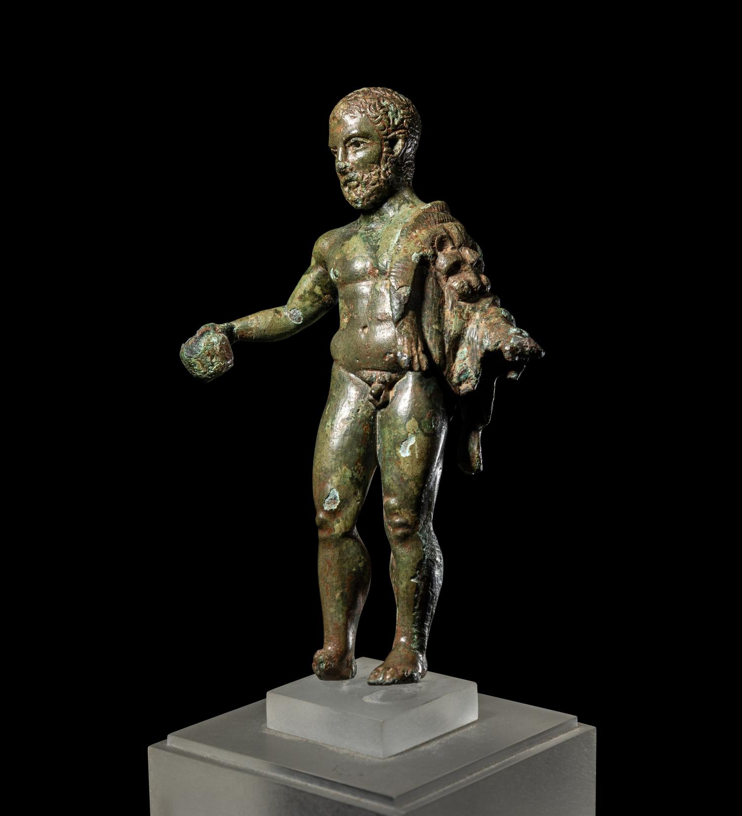 A Greek Bronze Hercules