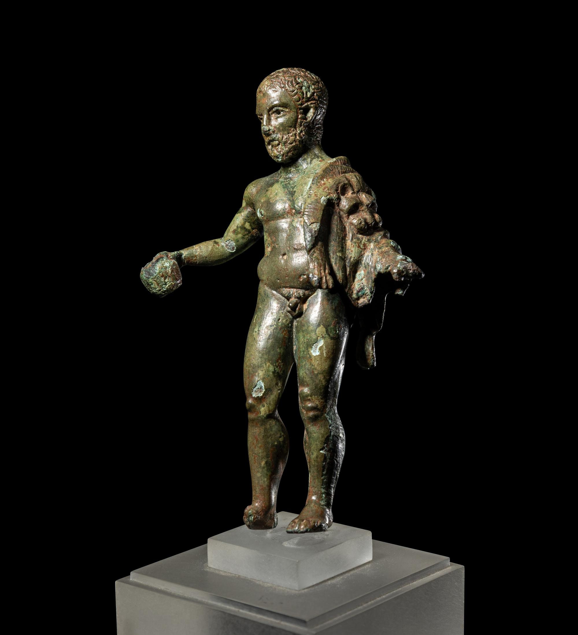 A Greek Bronze Hercules