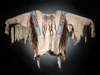 Apsáalooke Beaded Hide Shirt